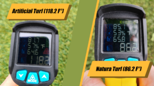 How Hot Does Artificial Turf Get?